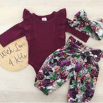 Autumn Baby Clothes Set Long Sleeve